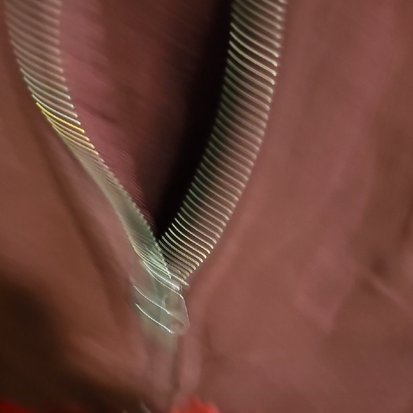 Gilly Hicks Maroon Full Zip Fleece Lined Hoodie Size Medium - Picture 4 of 6